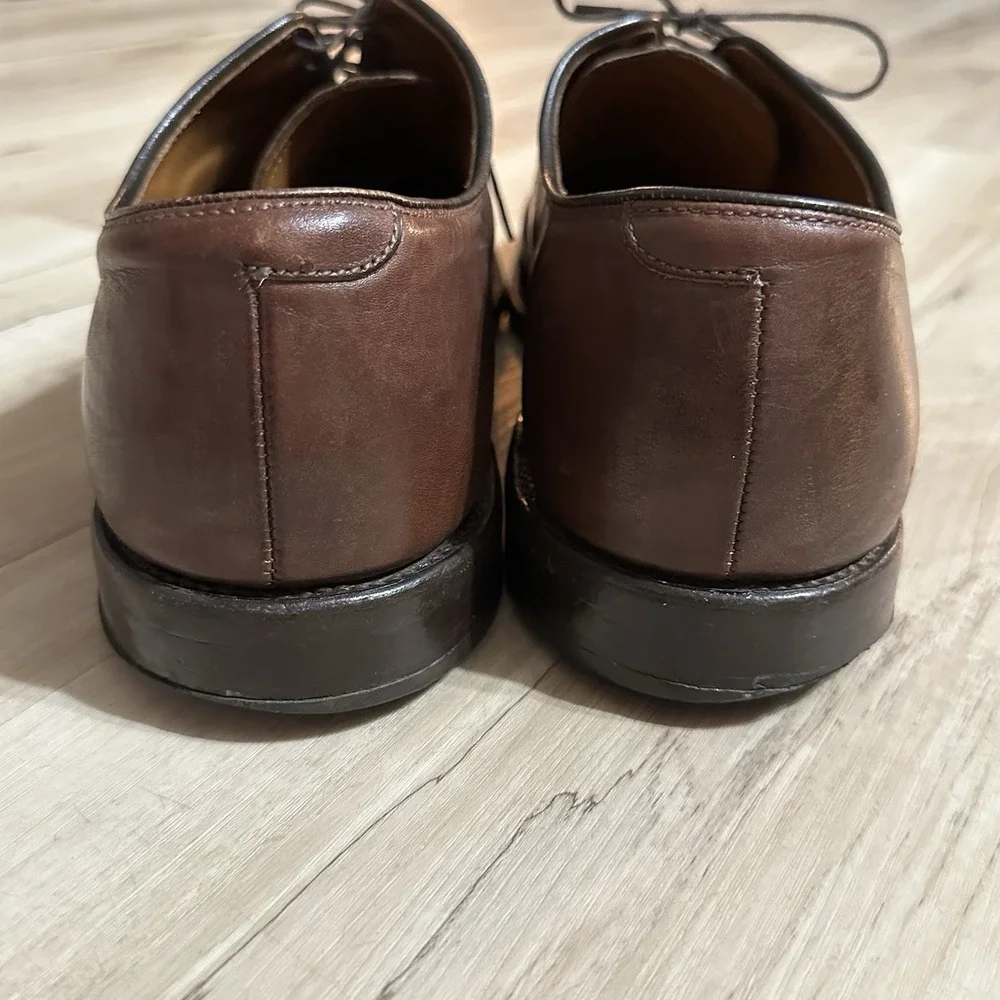Allen Edmonds Mens Park Avenue Cap Toe Oxford Leather Shoes Size 13‎ E